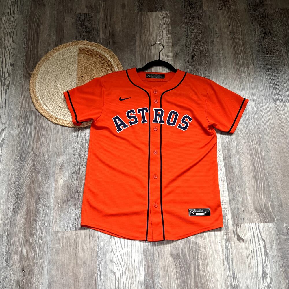 NIKE Houston Astros MLB #2 Bregman Womens Jersey